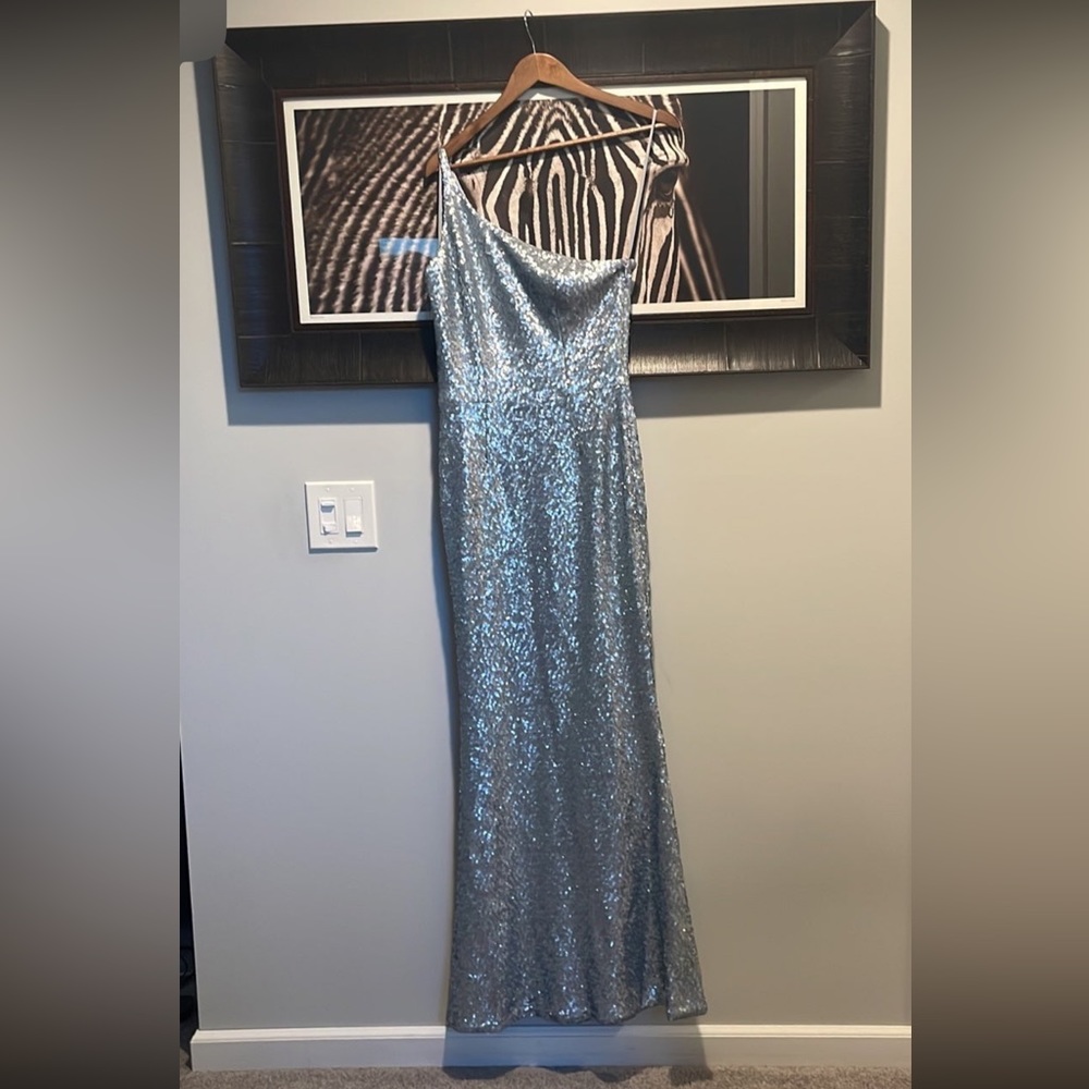 NWOT Dress the Population Sequin Maxi Dress